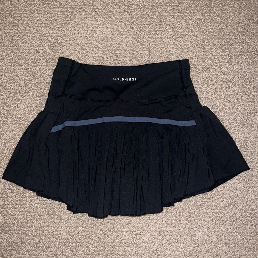 Gold hinge Tennis skirt
